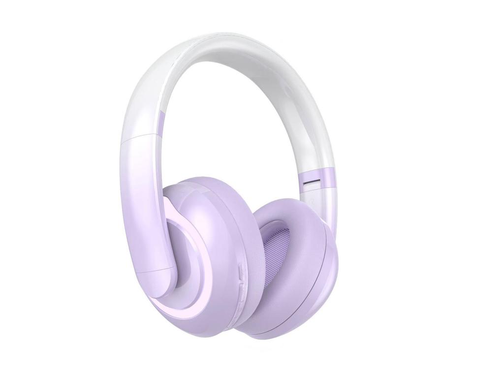 KE-27 Over-Ear Bluetooth 5.3 Headphones: Low Latency, Dopamine Color, Rubber Full-Coverage Ear Cups