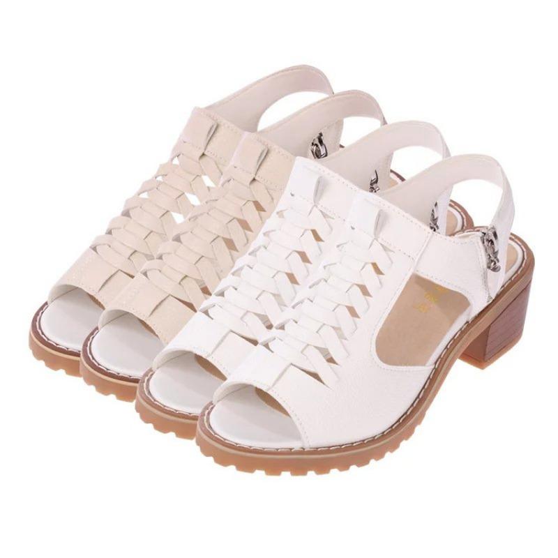Summer New Color Women's Sandals Side Zipper Fashion Women's Sandals Women's Shoes
