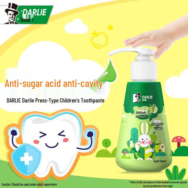 Darlie ImagiKid Apple Kids Toothpaste Twin Pump Pack (2x120g)