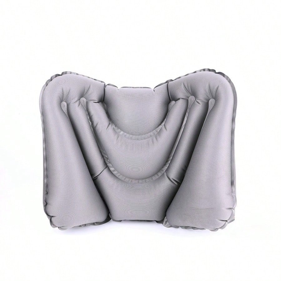 Travel Inflatable Waist Pillow Train Airplane Inflatable Cushion Press Inflatable Waist Pillow
