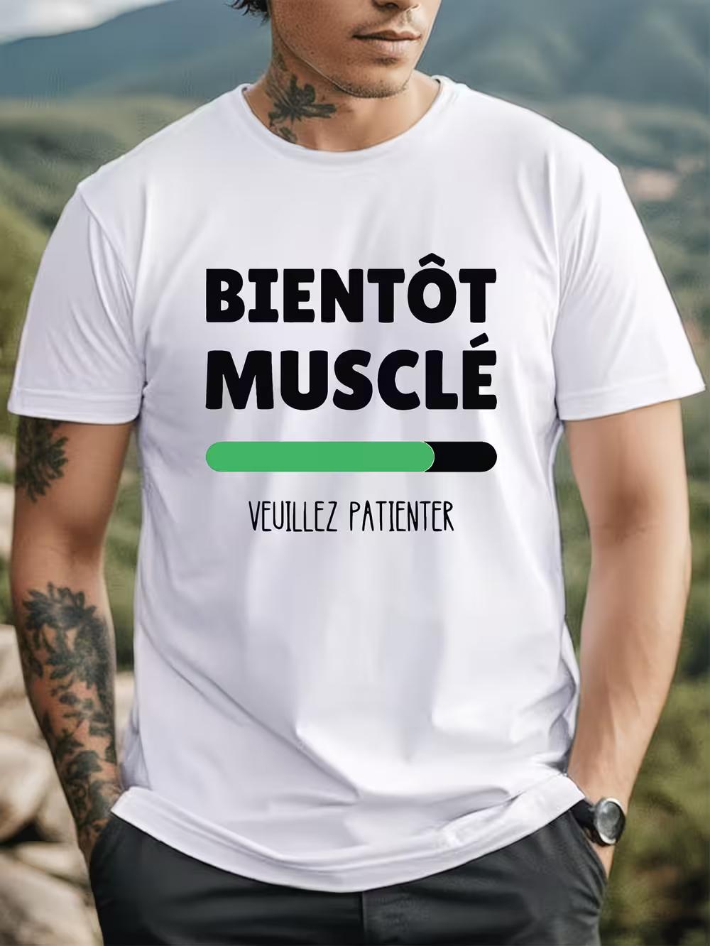 Fun Humor French Crinkle Plus Size Men s T-Shirt XXXXL