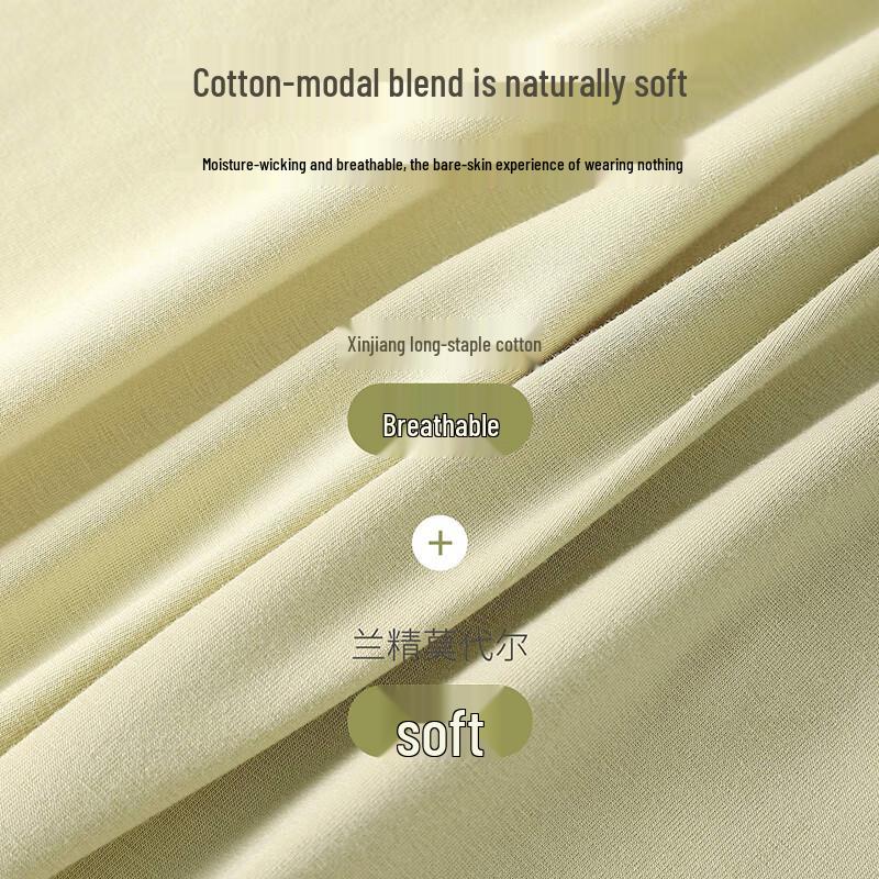 YOUNGYELL Women's High-Waist Seamless Antibacterial Underwear (3-Pack)