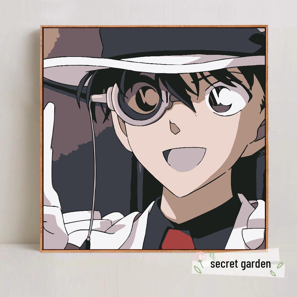 Kit Pittura ad Olio Digitale Anime Demon Slayer Fai da Te per Bambini
