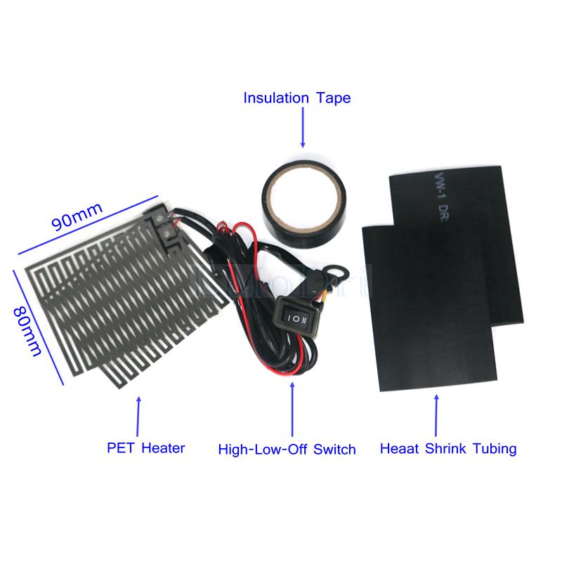 LMoDri Free Shipping New Universal Motorcycle E-bike Heated Hand Grips Handle Heater Warmer Kit for Harley Suzuki Yamaha