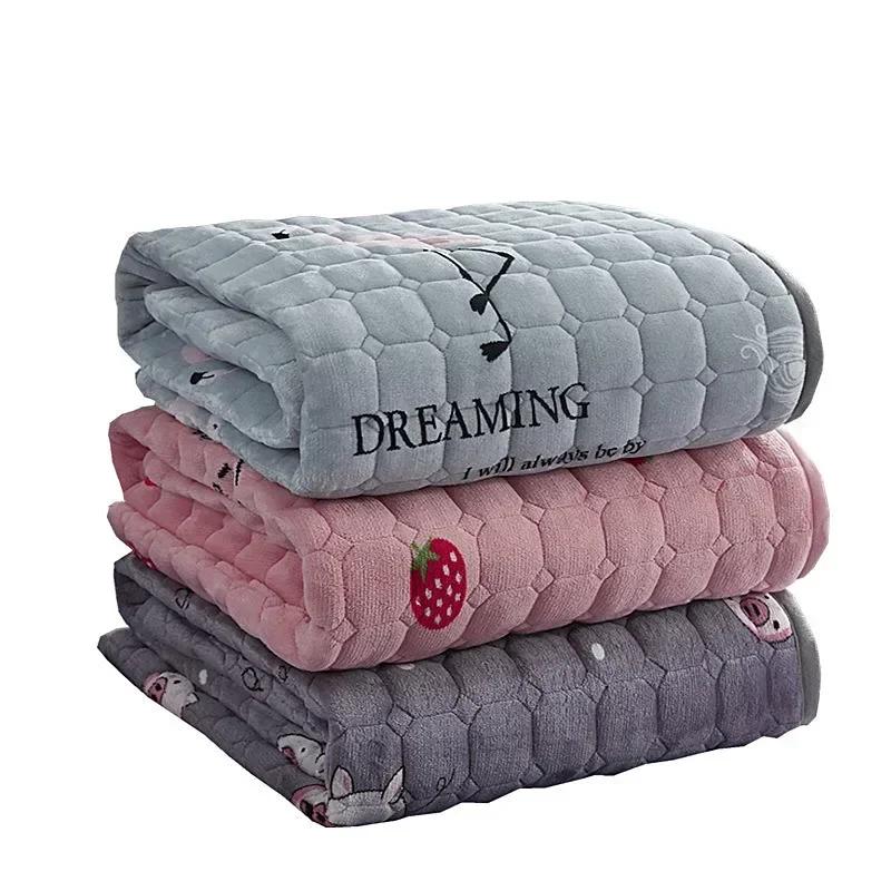 Saltele 100% impermeabile, ultrasubțire, pliabilă, din bumbac, covoraș de pat pliabil, tatami, dormitor, hotel, pentru o persoană, dublă, multiplă, king size