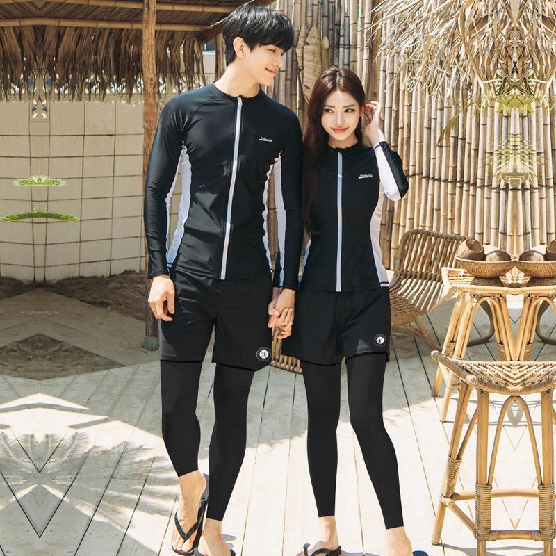 Quick-Dry Sunscreen Scuba Diving Suit - Men's & Women's Long Sleeve Snorkeling and Surfing Suit