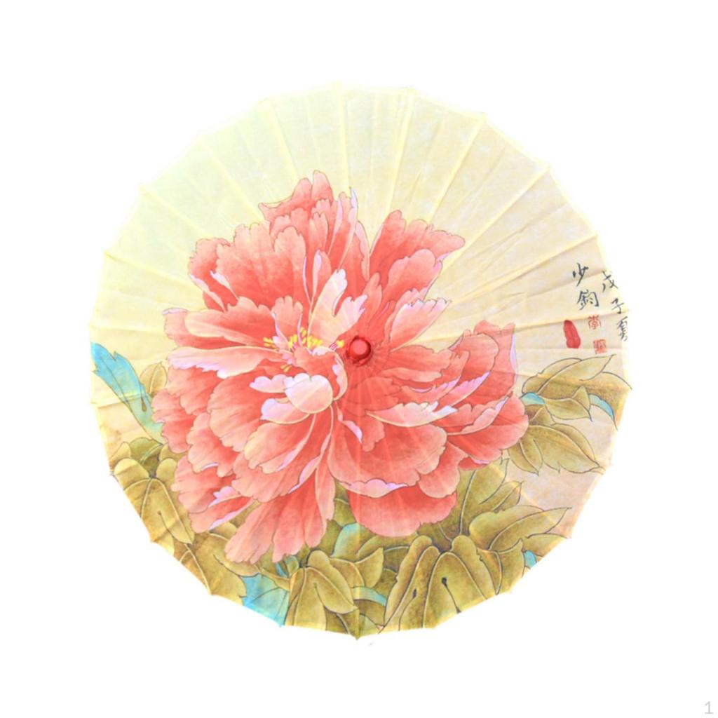 Chinese Oil Paper Umbrella, Handmade Decorative Umbrella for Japanese Classical Dance,