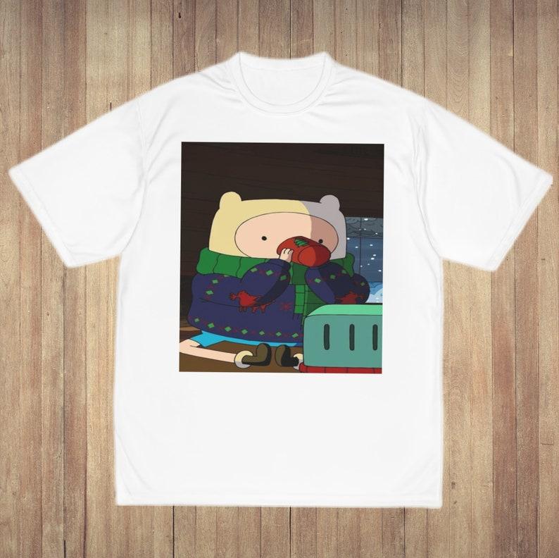 Christmas Jake and Finn Tee - Adventure Time T Shirt - Cartoon Tshirt - Funny Adventure Time Tee - Unisex Graphic Tee - Gift For Kids 140
