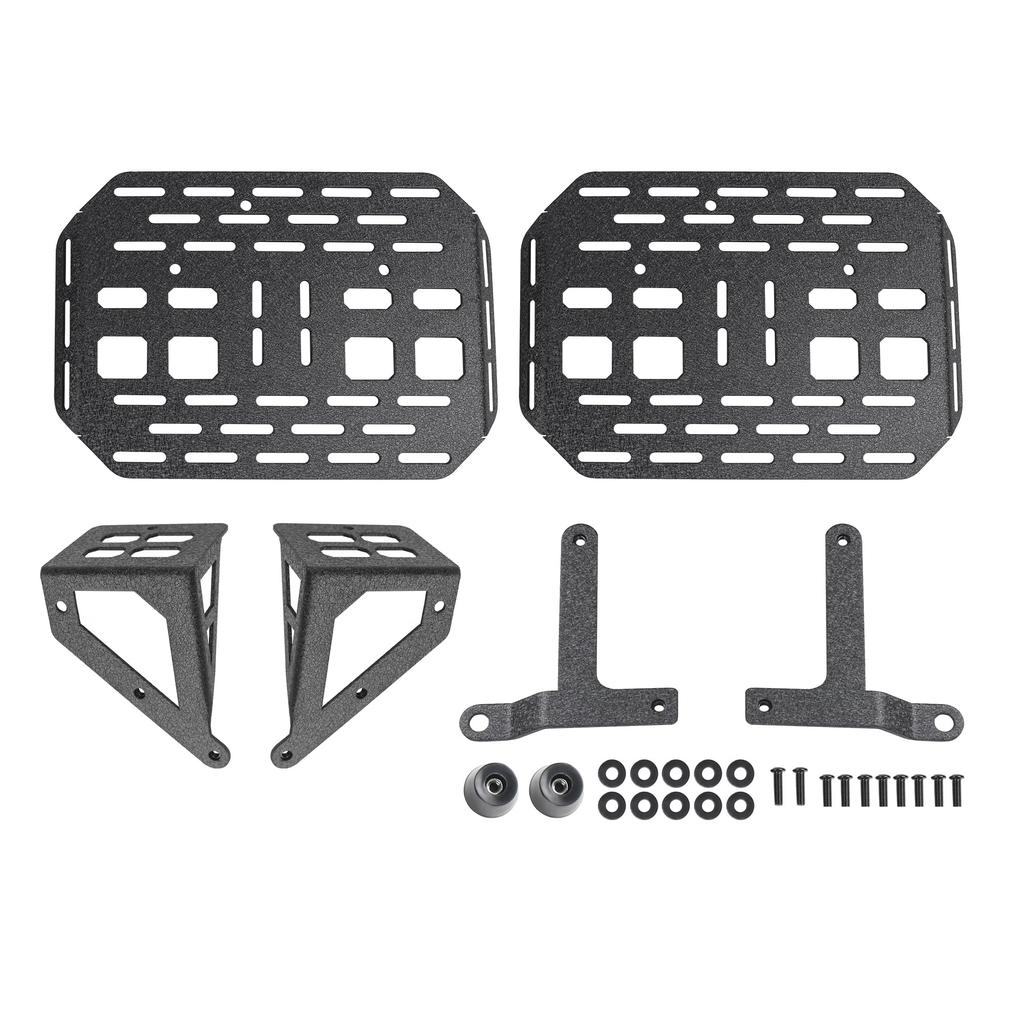 Motikvans Side Carriers for Cross Cub Side Bag Side Luggage Bike Saddle Luggage Mounting Custom Parts for Cross Cub 110 Left and Right Set CC110,