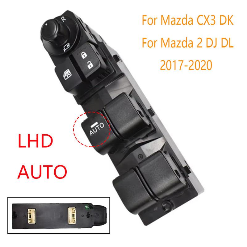 

Car Accessories for Mazda 2 CX3 2017 Front Left Electric Power Master Window Control Switch Glass Lifter Button Auto Parts