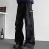 American Wide-leg Tooling Jeans Men's Cleanfit Retro High Street Trendy Brand Loose Pleated Straight Casual Pants