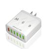 6 Ports USB Charger Fast Charging Mobile Phone Charger Adapter For iPhone Samsung Xiaomi QC 3.0 EU/US/KR/UK Fast Charge Plug
