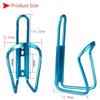 1/2pcs Bicycle Bottle Holder Outdoor Road Mountain Bike Water Kettle Cage Rack Aluminum Alloy Universal Cycling Drink Holder Cup
