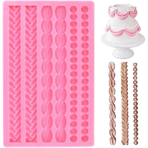 6 PCS Photo Frame Silicone Molds Frame Chocolate Silicone Molds Vintage Style Picture Frame Moulds for Cake Decorating Cupcake Topper Chocolate Candy