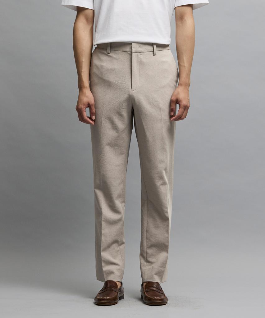 STCO Texture Poly Soft Slacks_Ivory (Straight Fit)_Spaxb07Csi