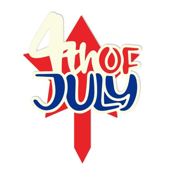 Hvězdný vlastenecký zahradní kůl v americkém stylu, venkovní kůl, vánoční dekorace ke Dni nezávislosti pro domácí dekoraci na trávník na zahradě