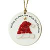 Light Texture Holiday Ornament Handcrafted Sea Glass Christmas Ornaments Santa Candy Cane Tree Gingerbread Coastal for Hanging