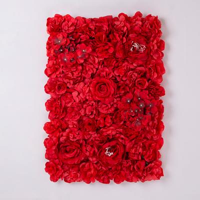 60X40CM Artificial Silk Rose Flower Wall Wedding Christmas Decoration Decorative Silk Hydrangea Wedding Decoration Backdrop