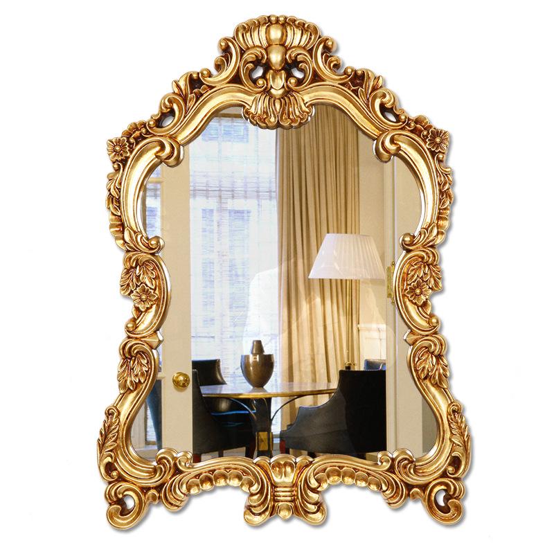 European Palace Gold-Plated Embossed Retro Toilet in Golden Color