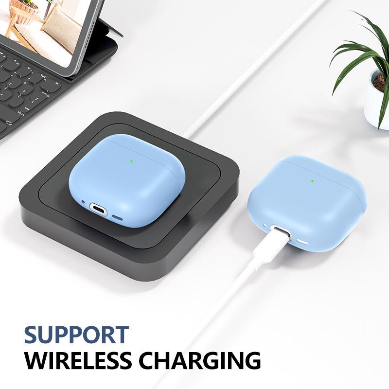 Compatible Silicone Protective Case for Apple AirPods 4th Gen and AirPods Pro 3