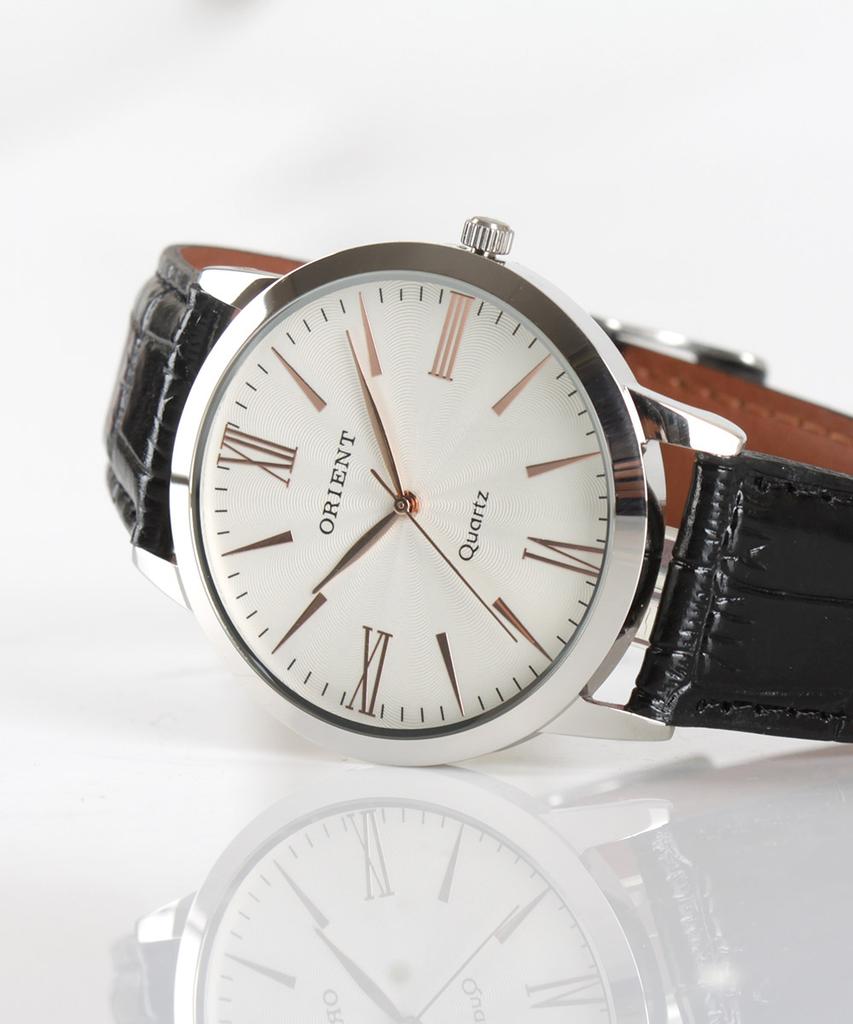 Olienteu Korean-Made Men'S And Women'S Classic Leather Band Wristwatch Ot5707Me