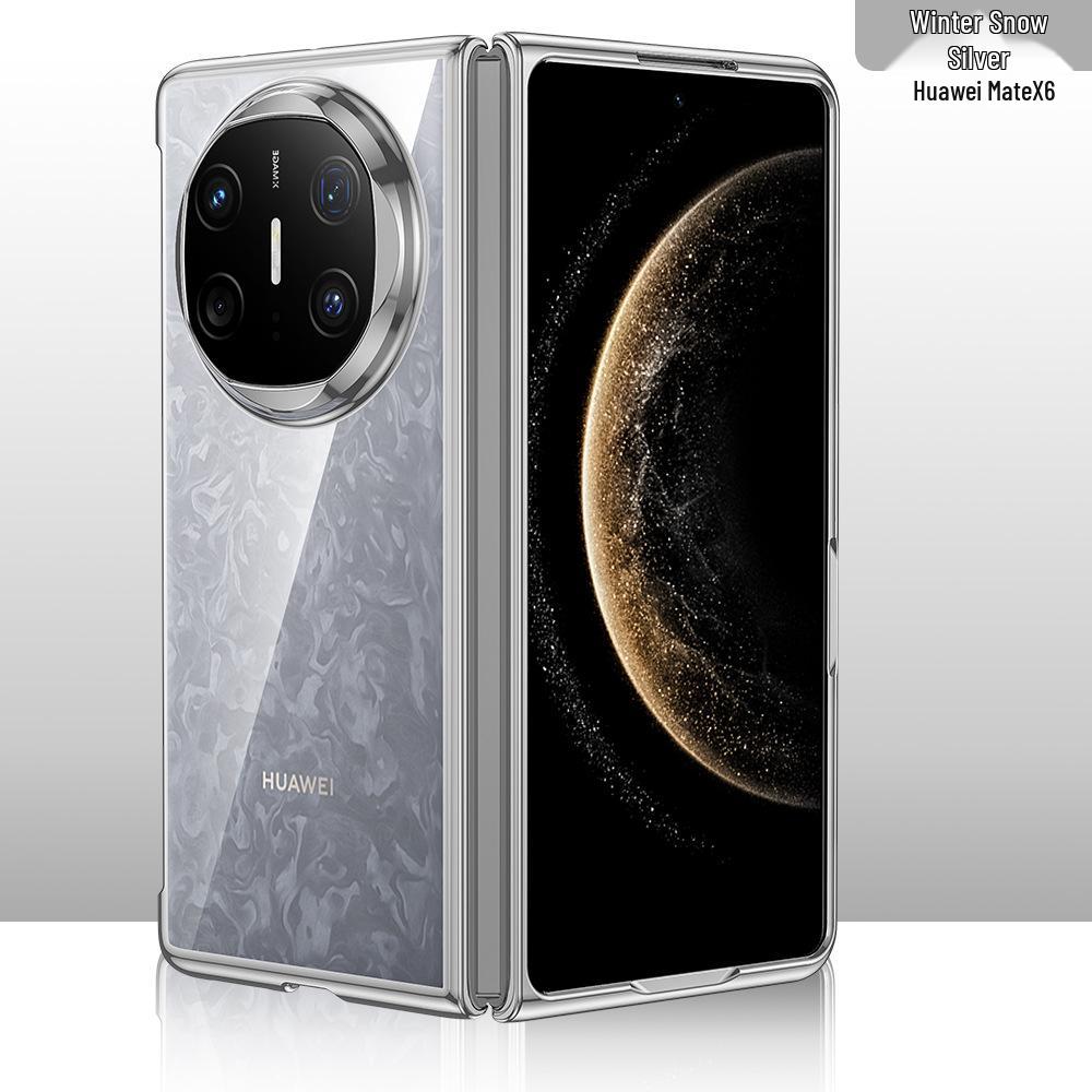 Husă de protecție ultra-subțire transparentă electroplată Huawei MateX6/MateX5