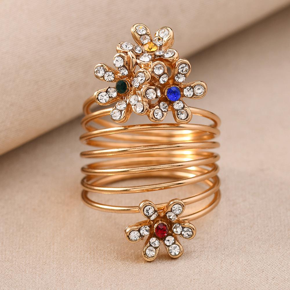 Best-selling Retro Bohemian Rhinestone Adjustable Ring
