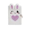 Plush A5 New Children's Cartoon Notebook Paper Thickness Cute Plush Diary Book with Lock Journal