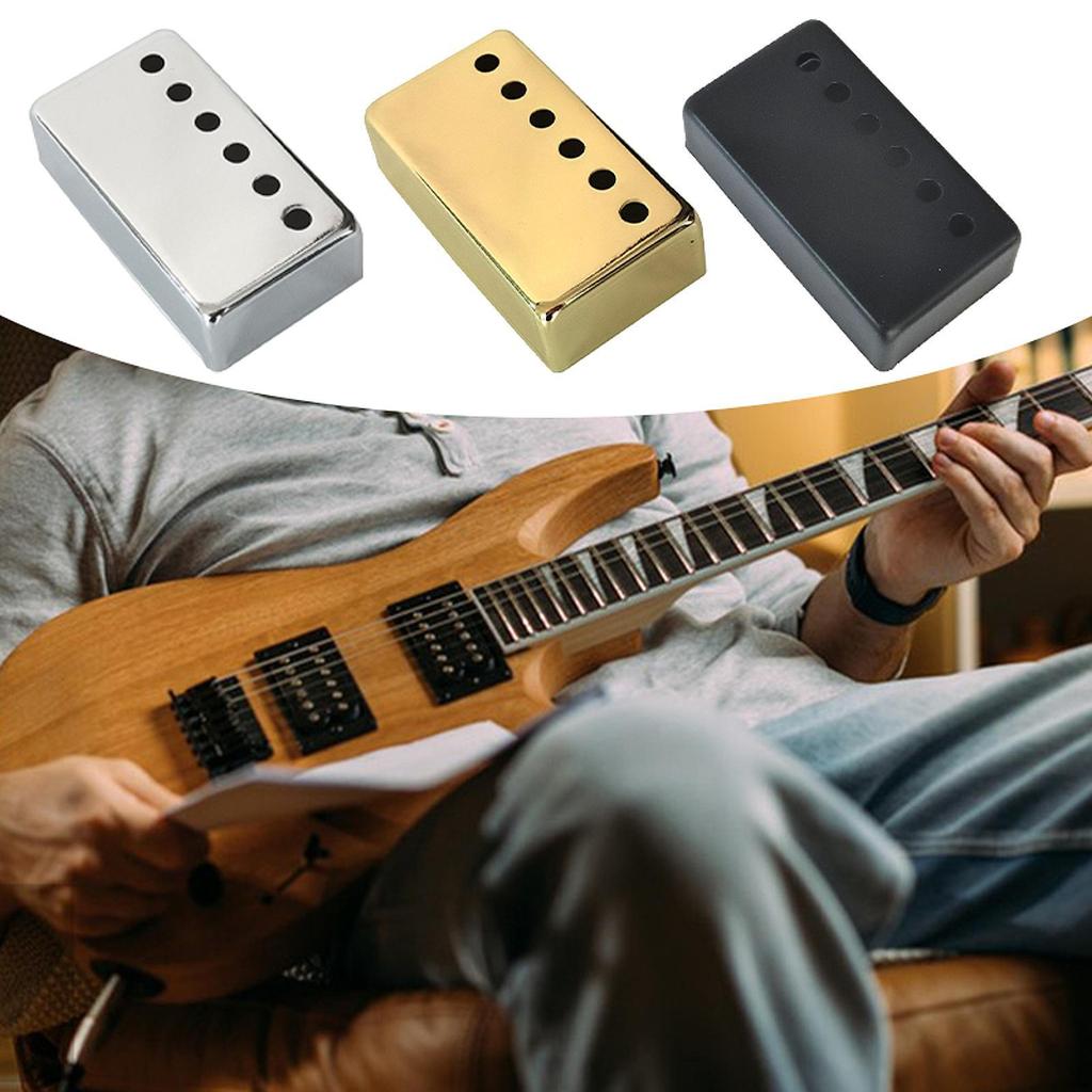 3 pakke med Humbucker pickupdeksler, metalldeler for elektrisk gitarbro og nakke pickuper