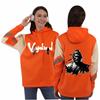 Vagabond Miyamoto Musashi Unisex Patchwork Fleece Hoodie for Autumn/Winter