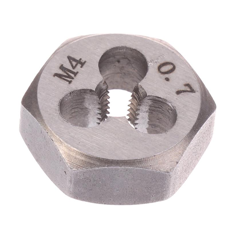 

Метрическая резьба Шестигранная плашка Плашка для нарезания резьбы Винт Шестигранные плашки M3*0.5 M4*0.7 M5*0.8 M6*1.0 Ручные плашки для нарезания резьбы M4