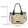 Fashionable Handheld Bucket Bag for Women Korean Edition Instagram Trendy Versatile Shoulder Bag  Summer New Casual Crossbod