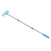30cm Hvy Duty Steel Wire Broom Stainless Steel Telescopic Handle Outdoor Floor Scrub Brush