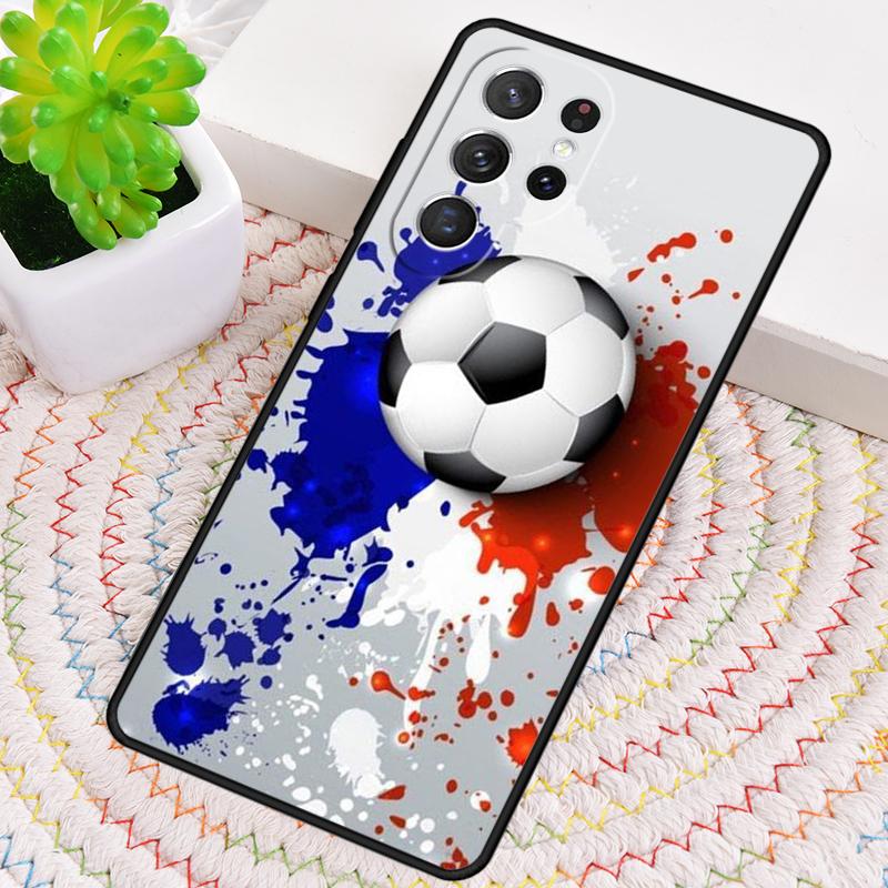 Football Soccer Ball Phone Case for Samsung Galaxy Note 10 Pro S26 Ultra S23 S24 FE S25 S21 S22 PLUS Shockproof Cove