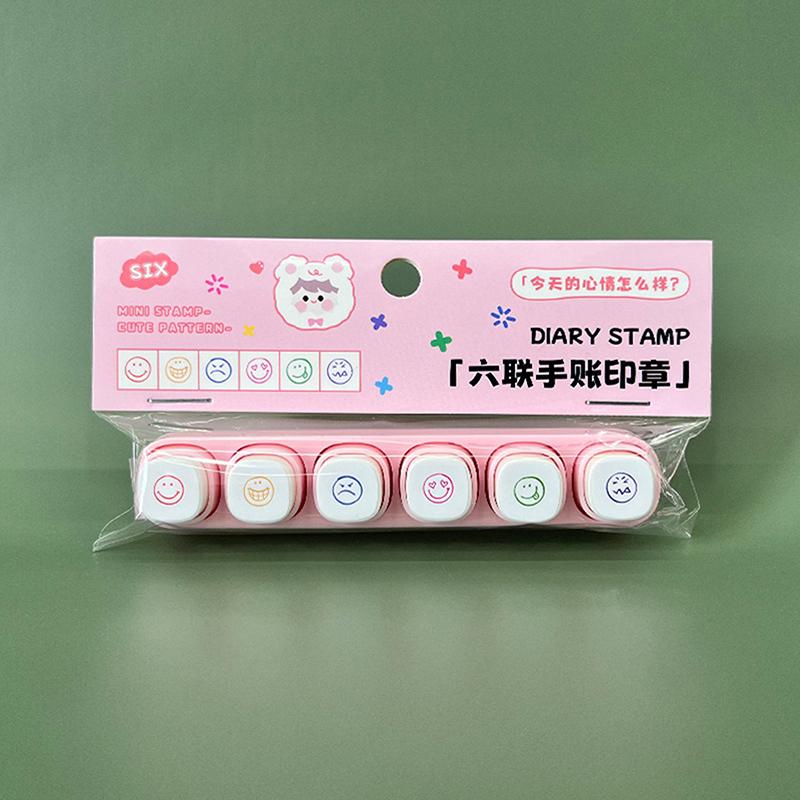 

1 Набор Каваий Штампы Канцелярские товары Для Журнала Планировщика Искусства DIY Поделки Альбом Скрапбукинг Декоративные Штампы Аксессуары