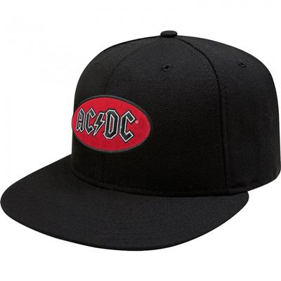 AC/DC Unisex Adult Oval Logo Snapback Cap