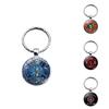 Sleek Rescue Firefighter Emblem Keychain Gemstone Zinc Alloy Key Ring For Men And Women