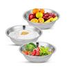 Stainless Steel Soup Pot Food Grade Salad Mixer Basin  Kitchen Cooking Tools