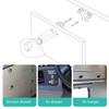 Cabinet Lock Handle Furniture Door Lock Cupboard Hardware Household Drawer Keyless Button Lock Push Catch