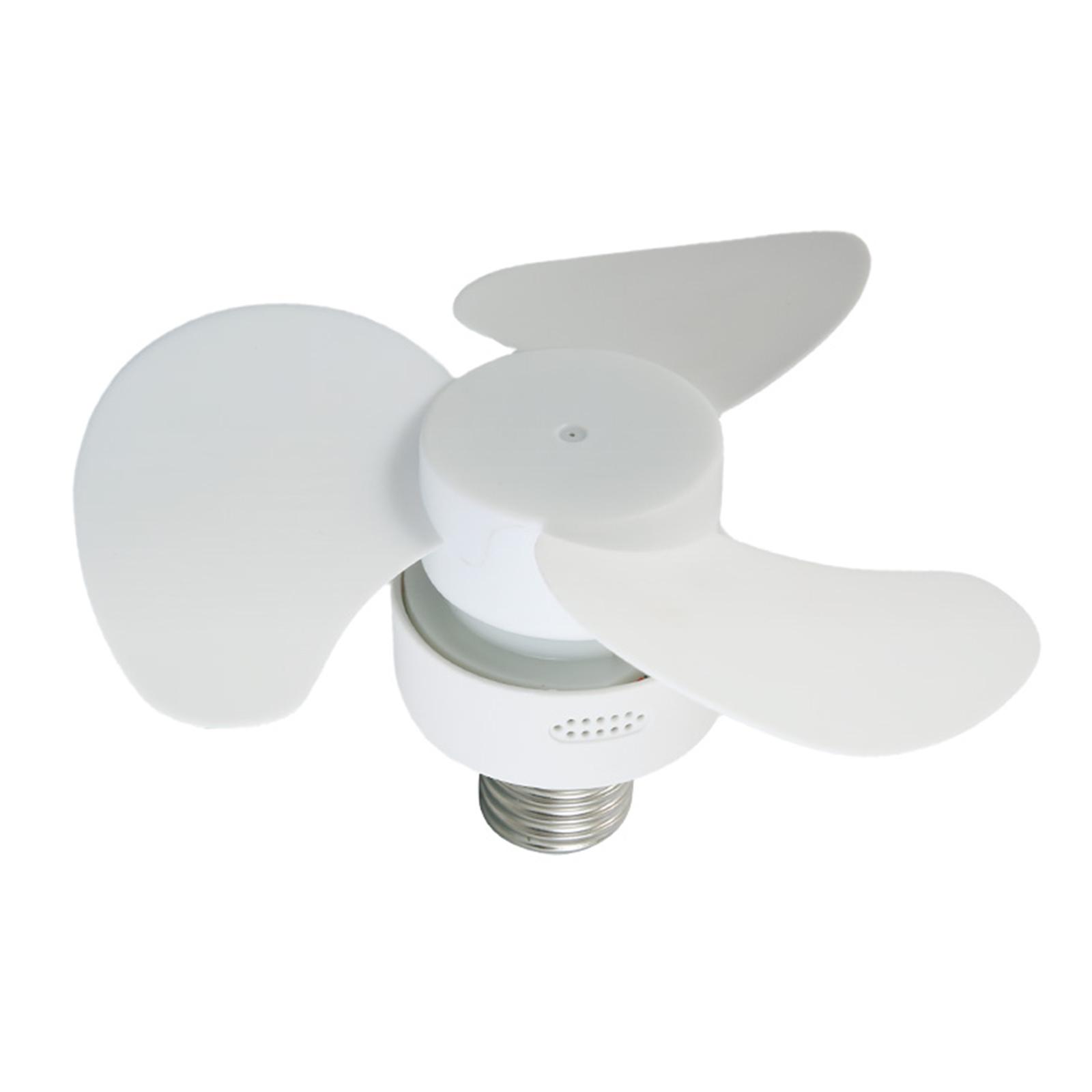 

AC85V~265V E27 Fan 5.3inch Small Modern Desktop Fan 5W 2000r/min Speed 3 Fan Leaf for Office Home Study Dormitory