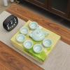 Celadon Carp Tea Set, A Complete Set Of Simple Business Activity Souvenir Teacup Sets For Home Use