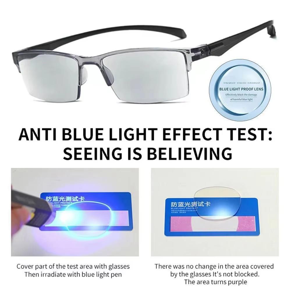 Autofocus Power Anti-Blue Light Reading Glasses Smart Anti Blue Ray Automatic Zoom Eyeglasses Ultralight Eye Protection