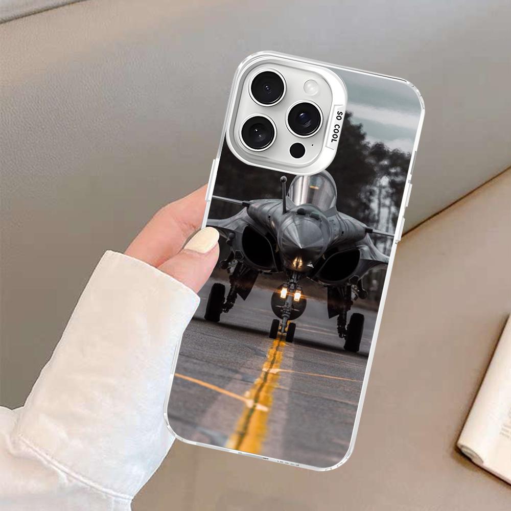 Aircraft Airplane cool Phone Case For iPhone 16 15 14 13 12 11 Pro Max X XR XSMAX 8 7 Plus Matte Shockproof Back Cover