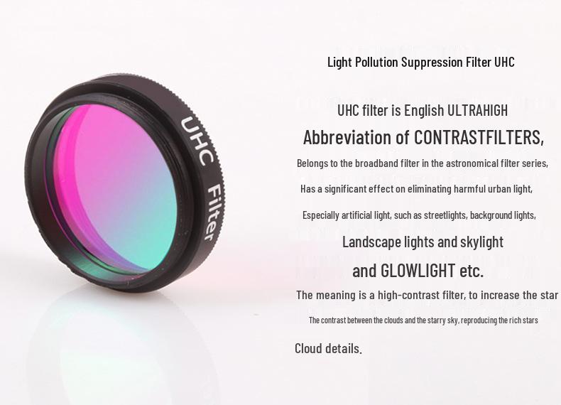 Xingyuan 1.25" Light Pollution Blocking Filter for Telescopes