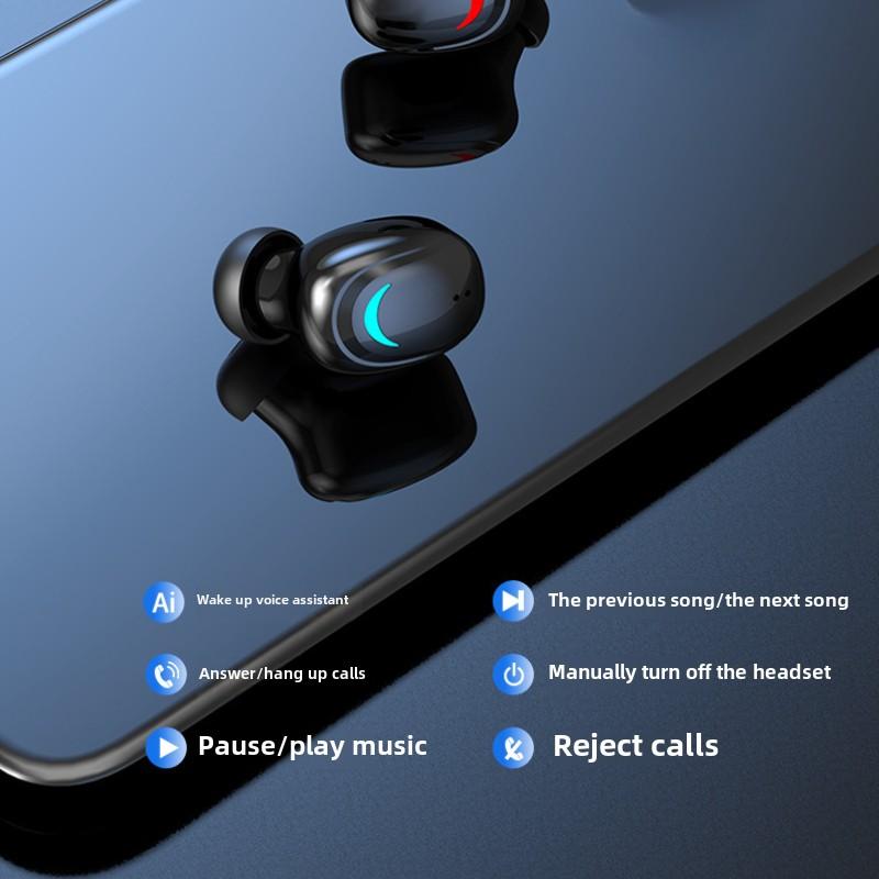 Sports Business Bluetooth Headset S In-ear TWS Digital Display