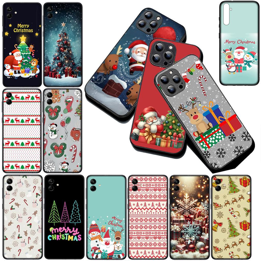 Merry Snow Christmas Tree Deer Phone Cover for Xiaomi Redmi Note 12 11 10 Pro A4 10A 10C 12C Note12 5G 4G Protective Case