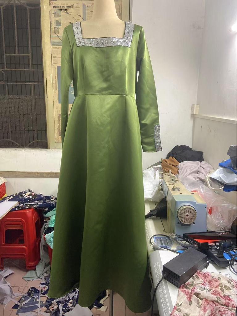 2024 Autumn Middle East Evening Party Dress: European & American Style