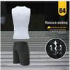 Men's Quick-Dry Fitness Vest & Shorts Set: Sleeveless, Slim-Fit, High-Stretch for Basketball & Running
