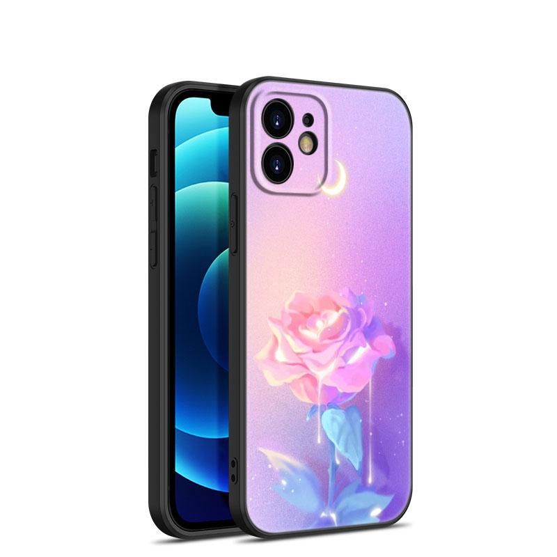 Lavender Purple Flower Phone Case For iPhone Samsung Galaxy Redmi Xiaomi Oppo OnePlus Note S A 7 8 9 10 11 12 13 14 20 21 22 23 53 54 Pro Max Ultra