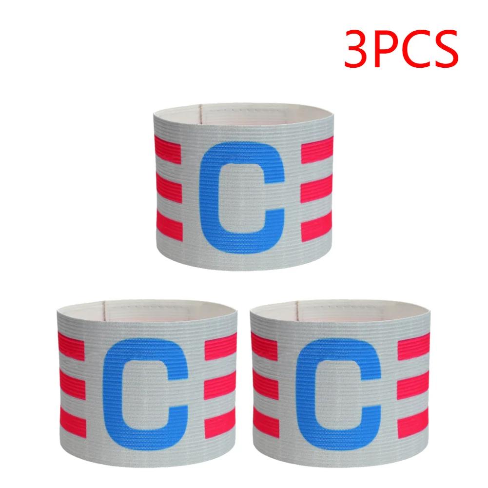 1-3pc Football Captain Armband Soccer Arm Band Leader Competition Gift Soccer Captain Group Armband Football Training Kid Adults